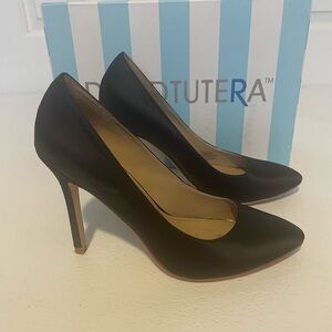 David Tutera Satin Pumps